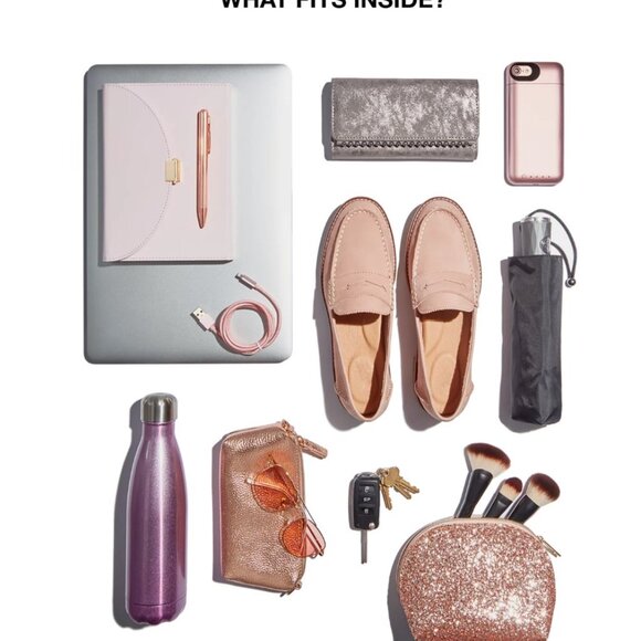 Michael Kors Deep Red Charlie Tote With Small Zip Case NWT Handbag Beautiful - Picture 4 of 14